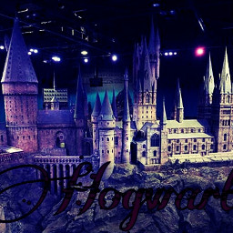 hogwarts model harry potter love home