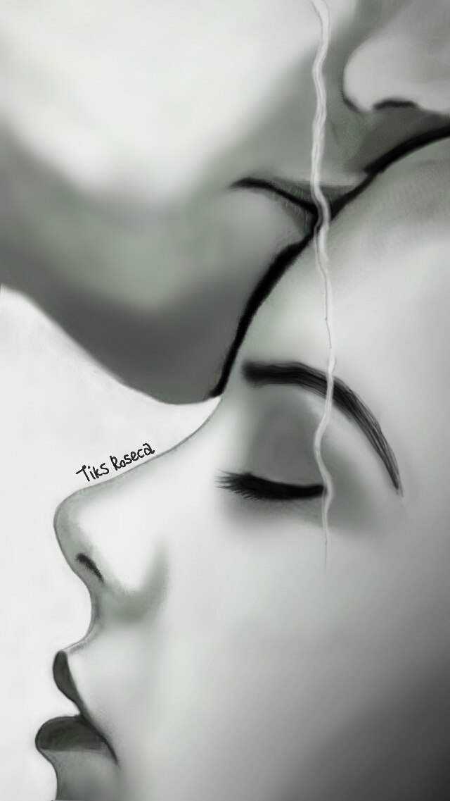 Kiss Sketch of Boy and Girl — Steemit